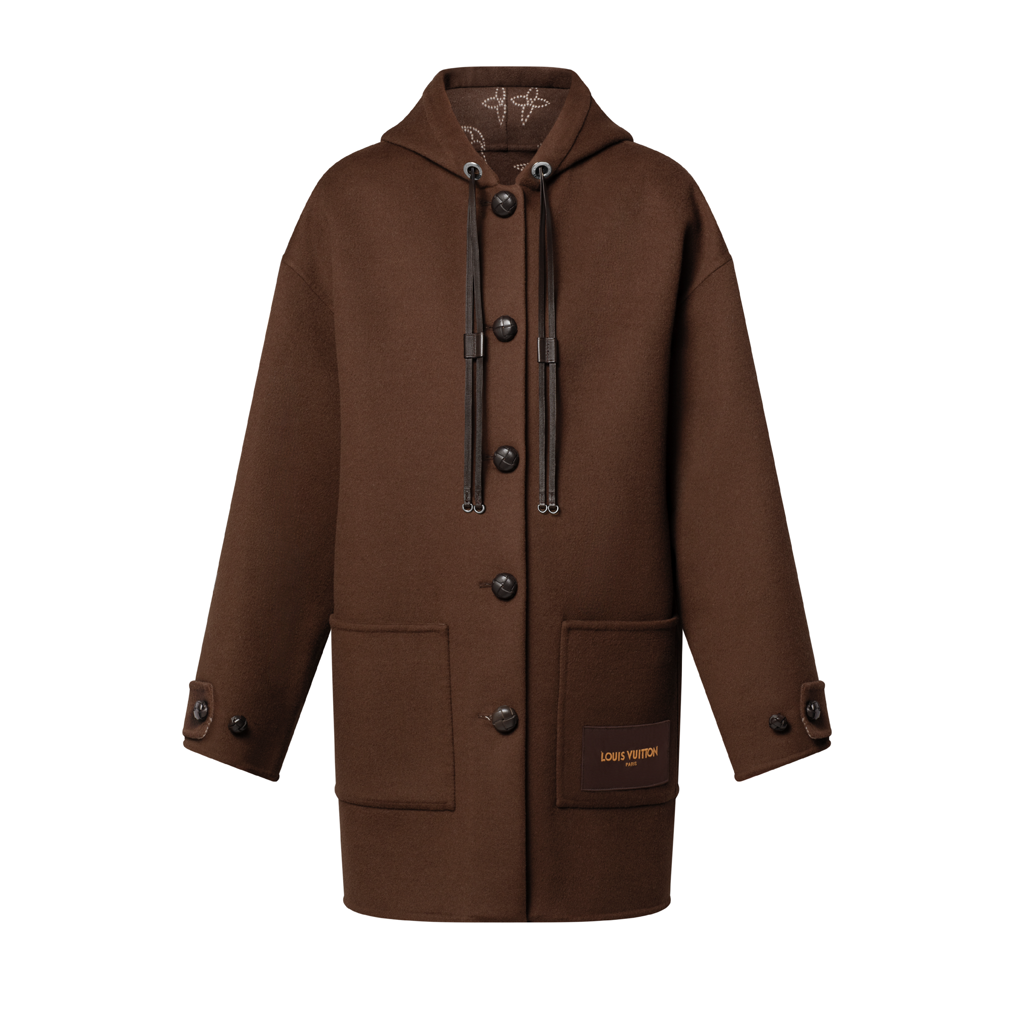 Hooded Button-Up Coat - Ready-to-Wear | LOUIS VUITTON